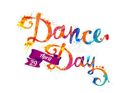 To promote dance in all its forms across the world. Dance Day April 29 Splash Paint Stock Vector Illustration Of Lettering Global 117908383