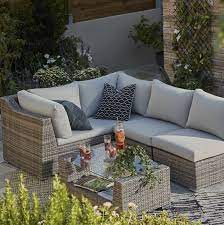 Pin By Nicola Durham On Front Garden Garden Furniture Sets Rattan Outdoor Furniture Garden Sofa Set