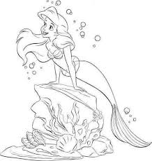 La Sirenita Jpg 500 528 Sirena Para Colorear Dibujos De Sirenas Colorear Disney