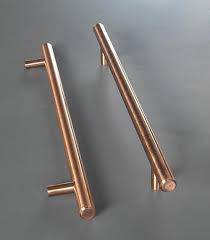 Copper Cabinet Pull Cabinet Handles Kitchen Handles Modern Copper Kitchen