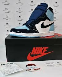 Ebay Sponsored Air Jordan 1 Retro Hi Og Blue Chill Women Size 11 5 Men Size 10 New With Box Air Jordans Jordan 1 Jordans