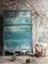 Painted Bohemian Dresser Vintage Dresser Shabby Chic Dresser Cottage Garden Dresswer Painted Flowers Painted Furniture By Daretobevintage From Dare To B Shabby Chic Diy Shabby Chic Dresser Vintage Dressers