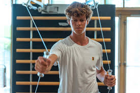 I guess you could say i'm the band's lead sinner? Young Tennis Star Jannik Sinner Teams Up With Technogym To Strive To The Top