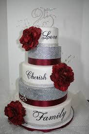 40th wedding anniversary cake design. Expensive Wedding Cakes For The Ceremony 40th Wedding Anniversary Cake Knife
