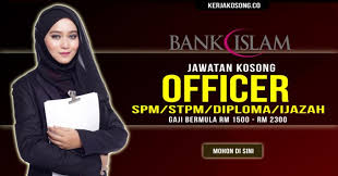 Mari lihat pelbagai jenis info pekerjaan & internshipperlukan lebih byk info jawatan kosong? Jawatan Kosong Bank Islam