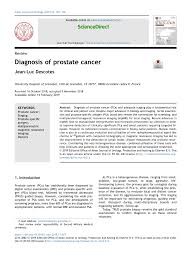 Prostate cancer is one of the most common types of cancer diagnosed in men. Pdf Diagnosis Of Prostate Cancer