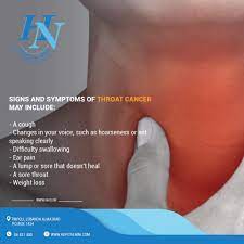 Women can differentiate between a sore throat caused by cancer and one from a cold by attempting to treat it with the typical sore throat remedies. Nini Hospital Signs And Symptoms Of Throat Cancer May Facebook