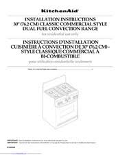 kitchenaid kdrp407hss13 manuals