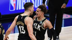 Point guard for the atlanta hawks trae young 1. Atlanta Hawks Dominate 2nd Half To Go 3 1 Up Against New York Knicks Nba News Asume Tech
