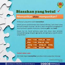 Maybe you would like to learn more about one of these? Memastikan Atau Dewan Bahasa Dan Pustaka Malaysia ÙÙŠØ³Ø¨ÙˆÙƒ