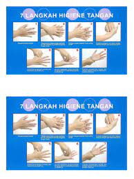 Materi penyuluhan phbs (perilaku hi. 7 Langkah Cuci Tangan
