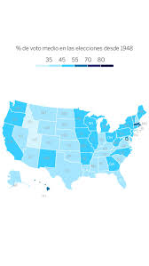 Mapa politico de estados unidos. Ee Uu Azul Ee Uu Rojo Las Revelaciones Del Mapa Politico De Estados Unidos Sepa Usted El Pais