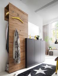 Garderobe Anthrazit Eiche 3 Teilig Garderobenmobel Garderobenset Victoria 10 Ebay Flurgarderobe Garderobenset Garderobenmobel
