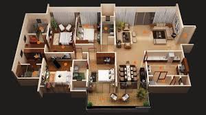 House Plans 3d House Plans With Four Bed Rooms Four Bedroom House Plans 6 Bedroom House Plans 4 Bedroom House Designs