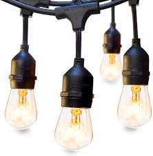 Beautiful indoor and outdoor string lights. Addlon Commercial Grade Weatherproof Outdoor String Lights 48 Feet