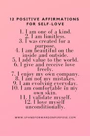 Positive Affirmations For Self Love Positive Self Affirmations Self Love Affirmations Love Affirmations