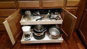 Call them pull out kitchen shelves, rollouts, sliders, rolling shelving, roll out shelfs, slideouts or whatever you like just be sure when you want the top quality in sliding shelves that you call us. Gallery California Roll Out Shelves