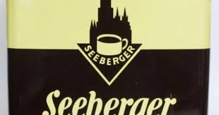 Seeberger Coffee Antique Coffee Grinder Coffee Tin Vintage Coffee