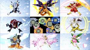 Digimon Adventure Tri All Digidestined Digivolutions Complete Youtube