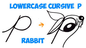 There are no joins between the letters g q j or y in italic cursive. How To Draw Cartoon Bunny Rabbit From Lowercase Letter R In Easy Steps For Kids How To Draw Step By Step Drawing Tutorials