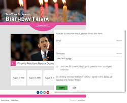 Which of erica's birthday gifts are you? Birthday Quiz Second Street Lab