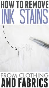 How to remove ink stains from wool clothing. How To Remove Ink Stains From Clothing The Creek Line House