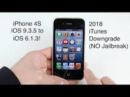 You Can Still Officially Downgrade Iphone 4s To Ios 6 1 3 Without Jailbreaking Youtube