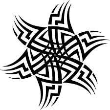 Hibiscus tattoo by tashitam on deviantart. Tribal Tattoo Black Design Free Vector