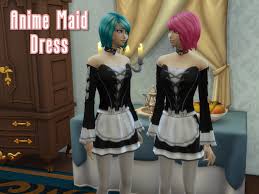See more ideas about sims 4 clothing, sims 4 mods, sims 4 mods clothes. Jujuawesomebeans Anime Maid Dress