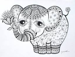 Keep your kids busy doing something fun and creative by printing out free coloring pages. Pin By Nuria Roqueta On Coloring Therapy Elephant Coloring Page Animal Coloring Pages Mandala Coloring Pages