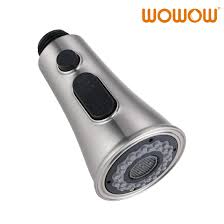 Replacement spray heads are generally inexpensive and replacing your old kitchen sink sprayer with a new one and sure is that all of the hardware, gaskets, switches, are in good condition. Wowow Pull Down Faucet Spray Head For Kitchen Sink Faucet