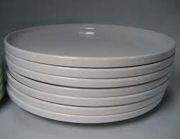 5 langenthal suisse salad plate desert plates white china rimmed cosmopolitan 8. Mid Century Modern Suisse Langenthal Stack 7 Dinner Plate Rosenthal Tc100 Style Antique Price Guide Details Page