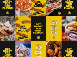 Good Food Fast Food Branding In 2021 Food Branding Food Menu Design Fast Food Menu