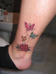 Rose And Butterfly Tattoo By 91elena91 On Deviantart Rose And Butterfly Tattoo Butterfly Tattoos For Women Butterfly Tattoo Designs