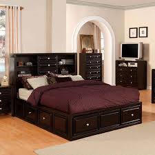 Yorkville Bookcase Storage Bed King Size Bedroom Sets Platform Bedroom Sets King Sized Bedroom