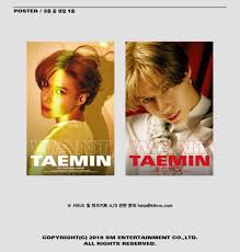 The dramatic synthpop track, want is taemin's lead single from the ep by the same name. Teaser Taemin Want More Releases Kpopsource International Kpop Forum Community
