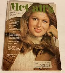 Vintage December 1972 McCall's Magazine JFK Portrait Retro Advertisements