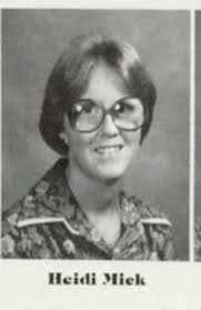 Today in "Before They Were Famous Fundies"... I present Heidi Baird (nee  Mick). She attended Plant High School in Tampa, FL and then Florida Bible  College, where she met Michael Baird at