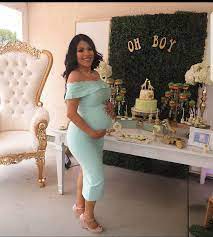 129 Likes 3 Comments Lesly Marquez Glamspotevents On Instagram How Beautiful D Maternity Dresses For Baby Shower Baby Shower Dresses Baby Shower Outfit