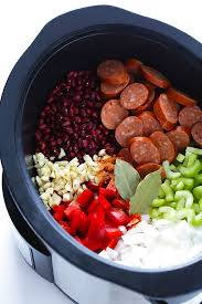 Crock Pot Red Beans And Rice Gimme Some Oven Recipe Red Beans And Rice Recipe Crockpot Pot Recipes Crock Pot Cooking