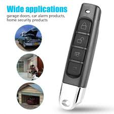 Portail et porte de garage. Telecommande Pour Porte De Garage Portail Voiture Alarme 433mhz Universel Clonage Ouvre Porte Controleur Electrique Cdiscount Bricolage