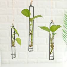 Geometric glass terrariums ➦ reviews ✈ fast delivery. Large Glass Wall Test Tube Hanging Glass Planter Bud Flower Vase Terrarium Container For Home Decoration Green Plants Wedding Buy At The Price Of 5 18 In Aliexpress Com Imall Com