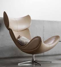 The imola chair is available in both fabric and leathers, in a variety of textures and colors. Imola Chair By Boconcept Imola Is Inspired By The Lines Of A Tennis Ball And Combined With High Quality Con Furniture Unique Chair Modern Leather Swivel Chair