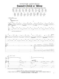 Wo o o o sweet love of mine. Sweet Child O Mine By Guns N Roses Guitar Tab Guitar Instructor