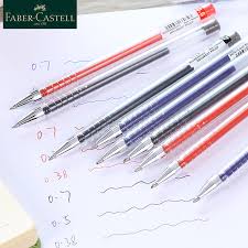 Fountain pen, rollerball pen and ballpoint pen show off their corners and edges, striking and stylish, for boundless creativity. Faber Castell Eco Gel Pens Set 0 38 0 5 0 7mm Black Red Blue Ink Pens Transparent Rod Gel Pen Office School Supplies Staionery Gel Pens Aliexpress
