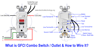 There is a gfci plug for the. How To Wire Gfci Combo Switch Outlet Gfci Switch Outlet Wiring