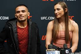 We may have abu azaitar's manager information, along with their booking agents info as well. Ufc On Espn 25 Montana Mark De La Rosa Talk Spouses Sharing Card