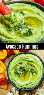 This Delicious Avocado Hummus Is A Healthy Hummus Recipe Made Without Tahini It Is An Easy Ve Easy Hummus Recipe Hummus Recipe Homemade Healthy Hummus Recipe