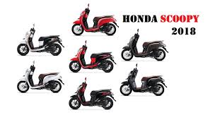 Motor ini sangat digemari masyarakat. Honda Scoopy 2018 Punya 7 Warna Baru Ada Yang Red Matte Euy Harga Rp 17 8jutaan Warungasep