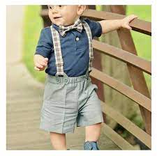 4.8 out of 5 stars. Baby Boy Shorts And Suspenders Online